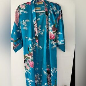 Silk 2 piece set kimono & tunic